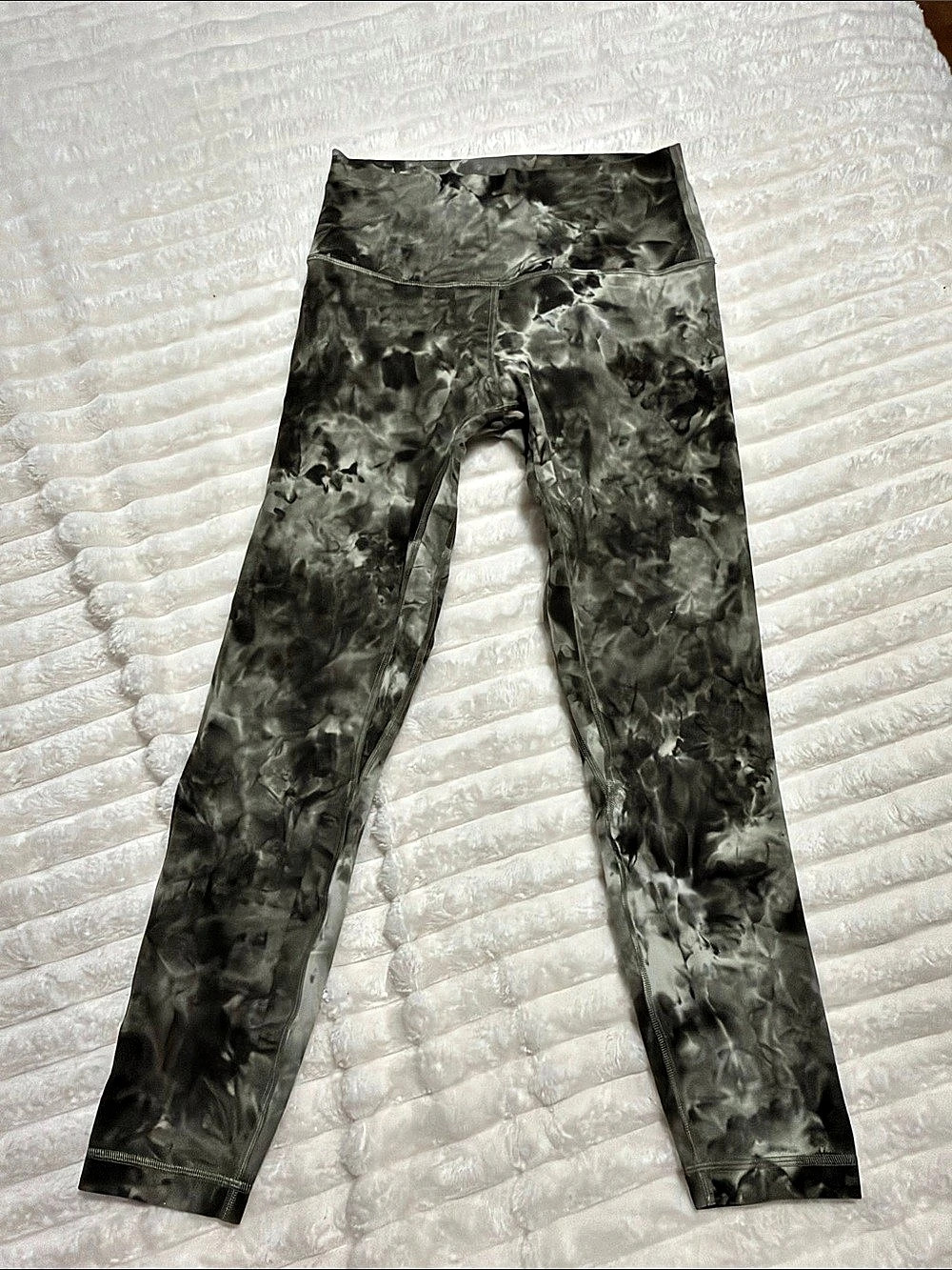 lululemon Align Pant 25" *Diamond Dye Leggings Size 8